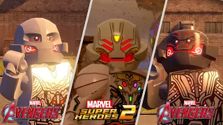 Ultron From Every Lego Marvel Video Games W / Mods