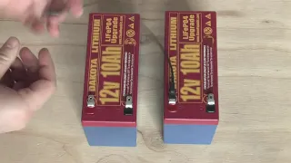Wire Dakota Lithium 12 V Batteries in Series