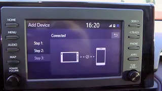 Toyota RAV4 (2019-2024): How To Connect Smartphone Using Bluetooth.