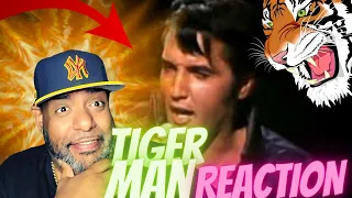 FIRST TIME LISTEN  | Elvis Presley - Tiger Man ('68 Comeback Special) | REACTION!!!!!!