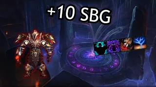 +10 Shadowmoon Burial Grounds | WOW Dragonflight | Mythic Plus M+| Season 1 | Blood DK