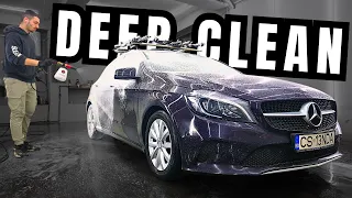 Mercedes A Class Interior Deep Clean - Car Detailing