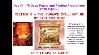 Day 41 Prayers   MFM 70 Days Prayer and Fasting Programme 2020 Edition