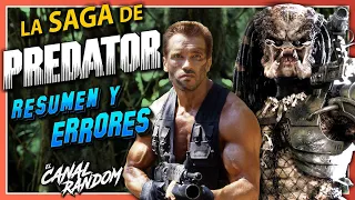 La SAGA de PREDATOR Resumen y ERRORES de Películas