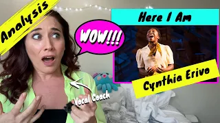 Singing Teacher Reacts Cynthia Erivo - I'm Here | WOW! She was...