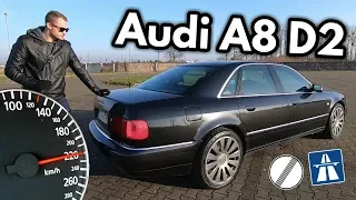 2000 Audi A8 D2 - Amelinium, a jednak pomalowane.