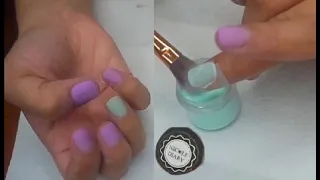 Doing Dip Powder At Home Using Nicole Diary