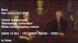Mozart, Piano Concerto No 23 KV 488, Christoph Eschenbach,paino