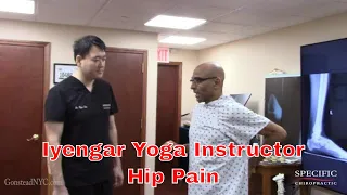 Iyengar Yoga Instructor hip pain, deviated septum, TMJ, gas helped by Dr Suh Chiropractic
