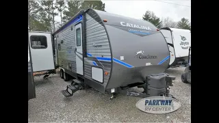 SOLD! 2021 Coachmen Catalina Legacy 263BHSCK Travel Trailer, Slide, Bunks, Outdoor Kitchen, $27,900