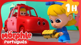 O Pequeno Ônibus de Brinquedo da Mila! | 1 HORA DO MORPHLE! | Desenhos Animados em Português