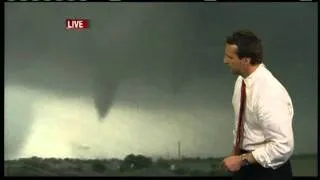 Canton, Okla., Tornado Forms On Air