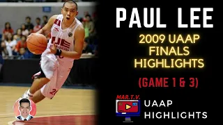 PAUL LEE: 2009 UAAP Finals Highlights vs. Ateneo! (GAME 1 & 3) || MAR.T.V.