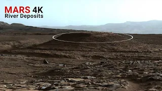 River Deposits on Mars Best Scene captured by NASA 's Rover Curiosity Panoram Perseverance new image