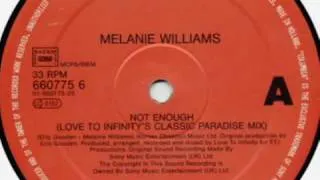 Melanie Williams - Not Enough