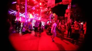 Breakdancing at Disneyland's Mad T Party