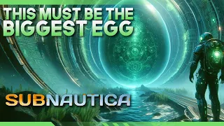 This has to be the BIGGEST egg I have seen | Subnautica Gameplay Ep26