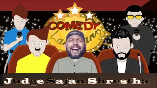 Judge Sajan Shrestha || Comedy Langfang-EP 1 || Step Prak