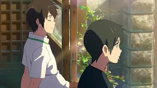 taki and mitsuha cameo in weathering with you | your name (kimi mo na wa)