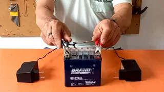 Carregador De Baterias Feito Com Fonte 12 Volts