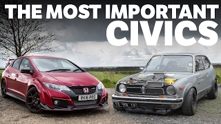 The 5 Most Important Honda Civics Ever