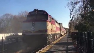 “STAND BACK!” Insane MBTA Train Wheel Slip (SMOKE)