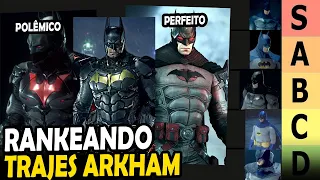 RANKEANDO TODOS OS TRAJES DO BATMAN ARKHAM - Do PIOR ao MELHOR