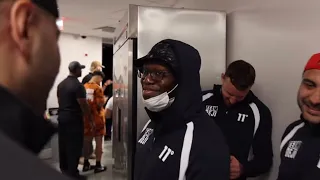 FOUSEY confronts DEJI backstage at the weigh ins!