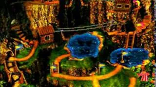 Donkey Kong Country 3 (SNES) - Banana Bird 10 - Clifftop Cache