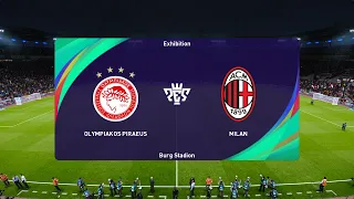 Olympiacos U19 vs Milan U19 (22/04/2024) Final UEFA Youth League Extra Time PES 2021