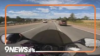 Motorcyclist who posted YouTube video of speeding on I-25 pleads guilty