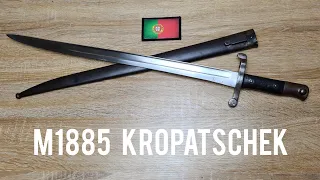 Pick a bloody rifle! The Portuguese M1885 bayonet for the M1886 Kropatschek rifle