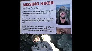 The Disappearance of Josh Hall.  Missing hiker near Boulder, Colorado