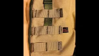 Sewing MOLLE (and maybe we shouldn't call it that)