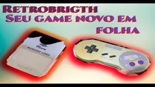 Retrobright - Deixe seu game novo! Branco! Top! #memorycard #snes