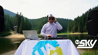 🔥Dj Sky live @ Lake Synevyr in the Carpathian Mountains · Ukraine 🔰