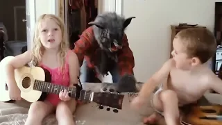 Werewolf prank on kids – Funniest compilation 2019