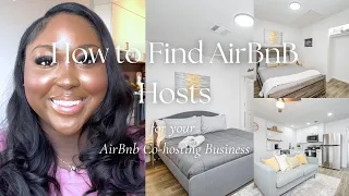 How to Find AirBnB Hosts for your AirBnB Co-Hosting Business | AirBnB Co-Hosting Series