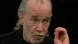 George Carlin Job İnterview On Charlie Rose 1996 & Clooney 2000