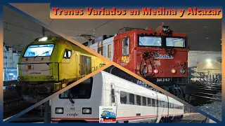 Trenes Variados en Medina y Alcázar, Trenes Españoles