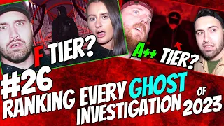 We Ranked EVERY Paranormal Investigation of 2023!! (Tier List) | D.R.I.P. Podcast #26