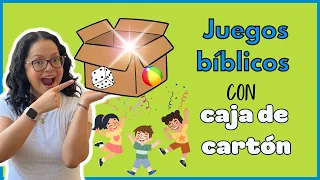 4 Juegos Bíblicos Con Una Caja de Cartón