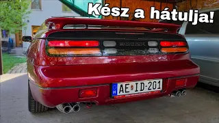 Készen van az autó alja! Kipufogó, futómű és difi! | NISSAN 300ZX #6