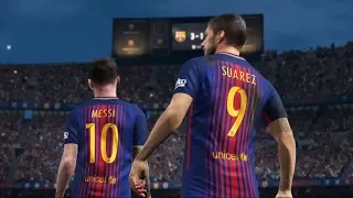 PES 2018 - FC Barcelona vs Borussia Dortmund - Gameplay (PS4 HD) [1080p60FPS]