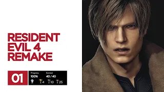 Resident Evil 4 Remake Platinum Trophy Guide 01 / Playthrough 1 (Chapter 1 & 2)