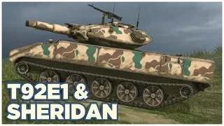 T92E1 • XM551 Sheridan • НОВЫЕ ТАНКИ WoT Blitz