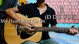 My Heart Will Go On | Titanic | Easy Guitar Chords Lesson+Cover, Strumming Pattern, Progressions...