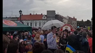 Караоке на майдане в Ужгороде 17  09 2017