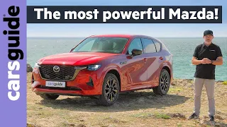 Mazda CX-60 review: Most powerful Mazda ever! Plug-in hybrid electric luxury SUV (inc 0-100, range)