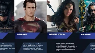Comparison: How DC Superheroes Got Their Powers